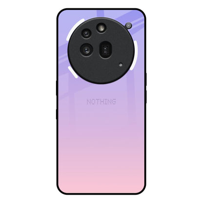 Lavender Gradient Nothing Phone 3a Pro Glass Back Cover Online