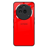 Blood Red Nothing Phone 3a Pro Glass Back Cover Online