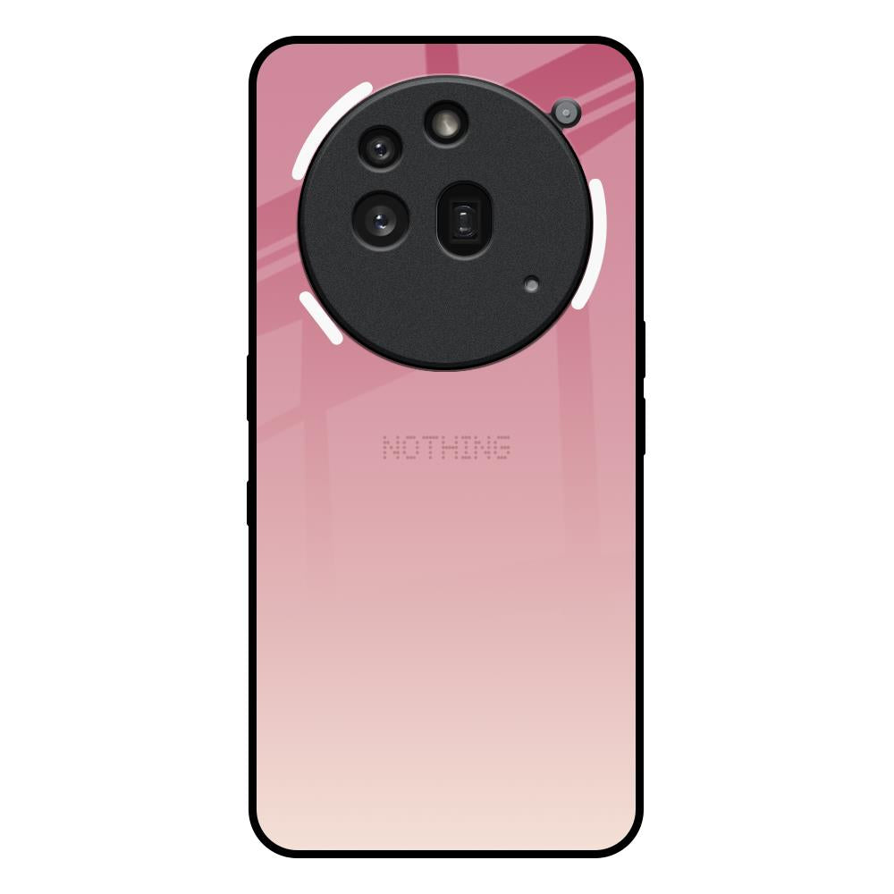 Blooming Pink Nothing Phone 3a Pro Glass Back Cover Online