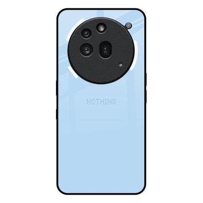 Pastel Sky Blue Nothing Phone 3a Pro Glass Back Cover Online