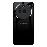 Jet Black Nothing Phone 3a Pro Glass Back Cover Online