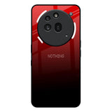 Maroon Faded Nothing Phone 3a Pro Glass Back Cover Online