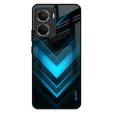 Vertical Blue Arrow Realme P3 5G Glass Back Cover Online