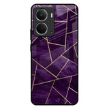 Geometric Purple Realme P3 5G Glass Back Cover Online
