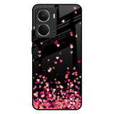 Heart Rain Fall Realme P3 5G Glass Back Cover Online