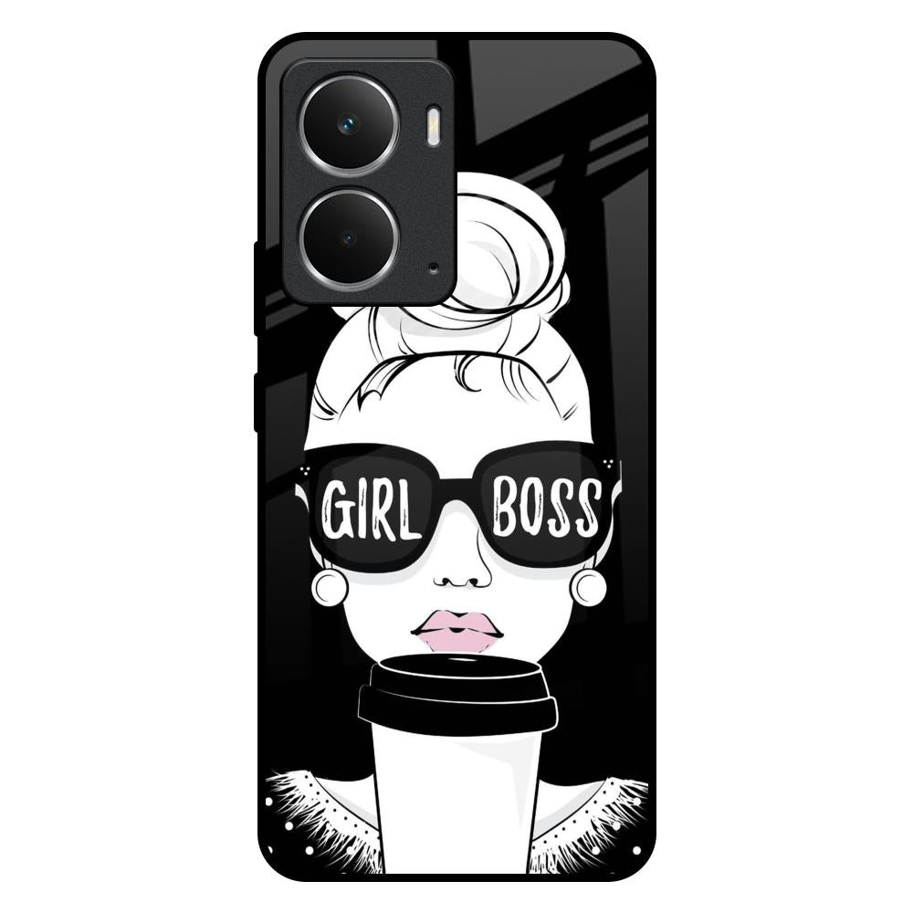 Girl Boss Realme P3 5G Glass Back Cover Online