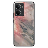 Pink And Grey Marble Realme P3 5G Glass Back Cover Online