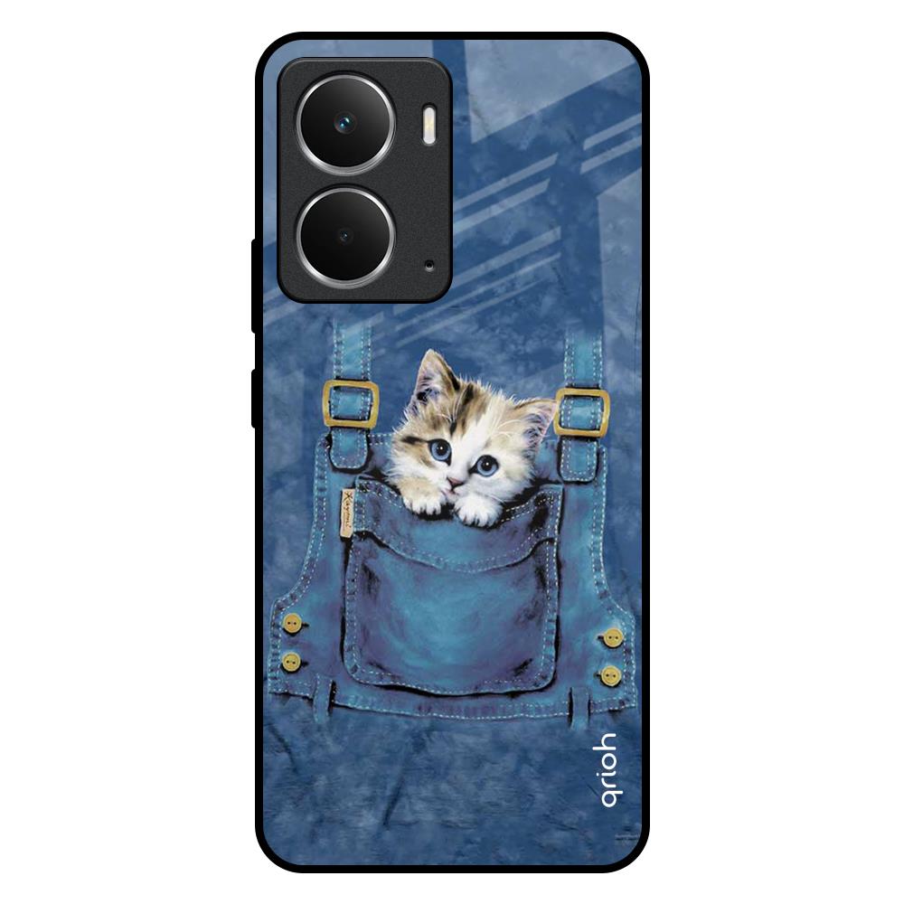 Kitty In Pocket Realme P3 5G Glass Back Cover Online