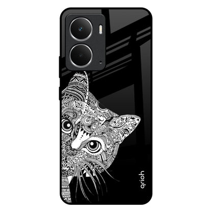 Kitten Mandala Realme P3 5G Glass Back Cover Online