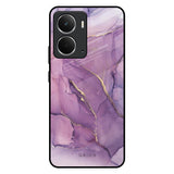 Purple Gold Marble Realme P3 5G Glass Back Cover Online