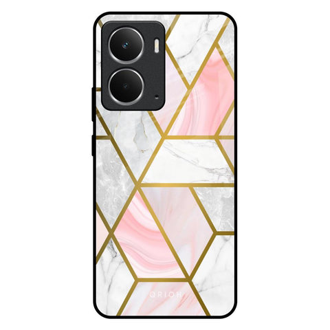 Geometrical Marble Realme P3 5G Glass Back Cover Online