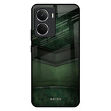 Green Leather Realme P3 5G Glass Back Cover Online
