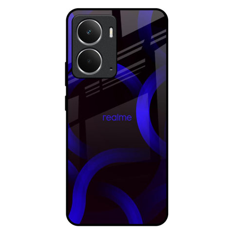 Blue Ring Light Realme P3 5G Glass Back Cover Online