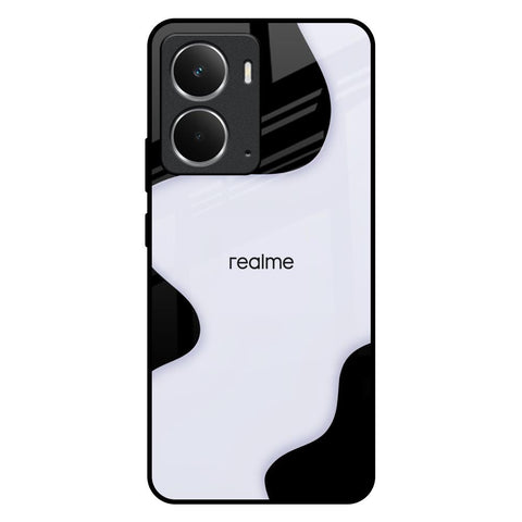 Wheat Cream Wavy Realme P3 5G Glass Back Cover Online