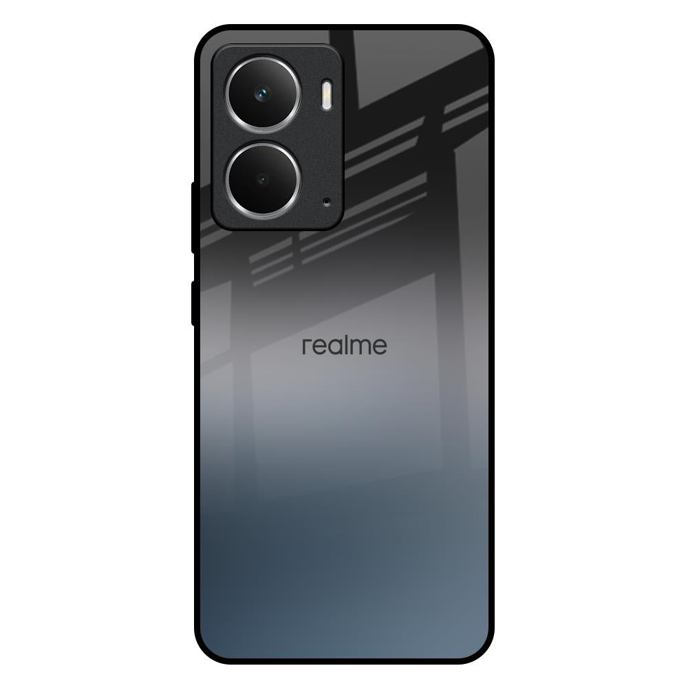 Dramatic Grey Realme P3 5G Glass Back Cover Online