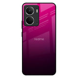 Purple Ombre Pattern Realme P3 5G Glass Back Cover Online