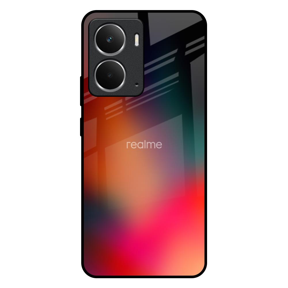 Playful Gradient Realme P3 5G Glass Back Cover Online
