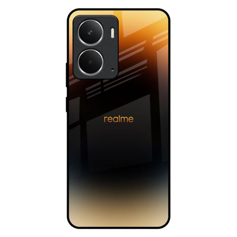Grainy Yellow Realme P3 5G Glass Back Cover Online