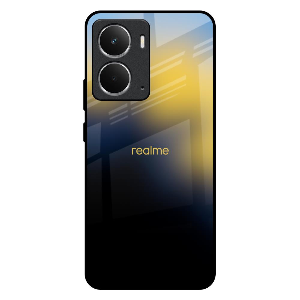 Sunflower Garden Realme P3 5G Glass Back Cover Online