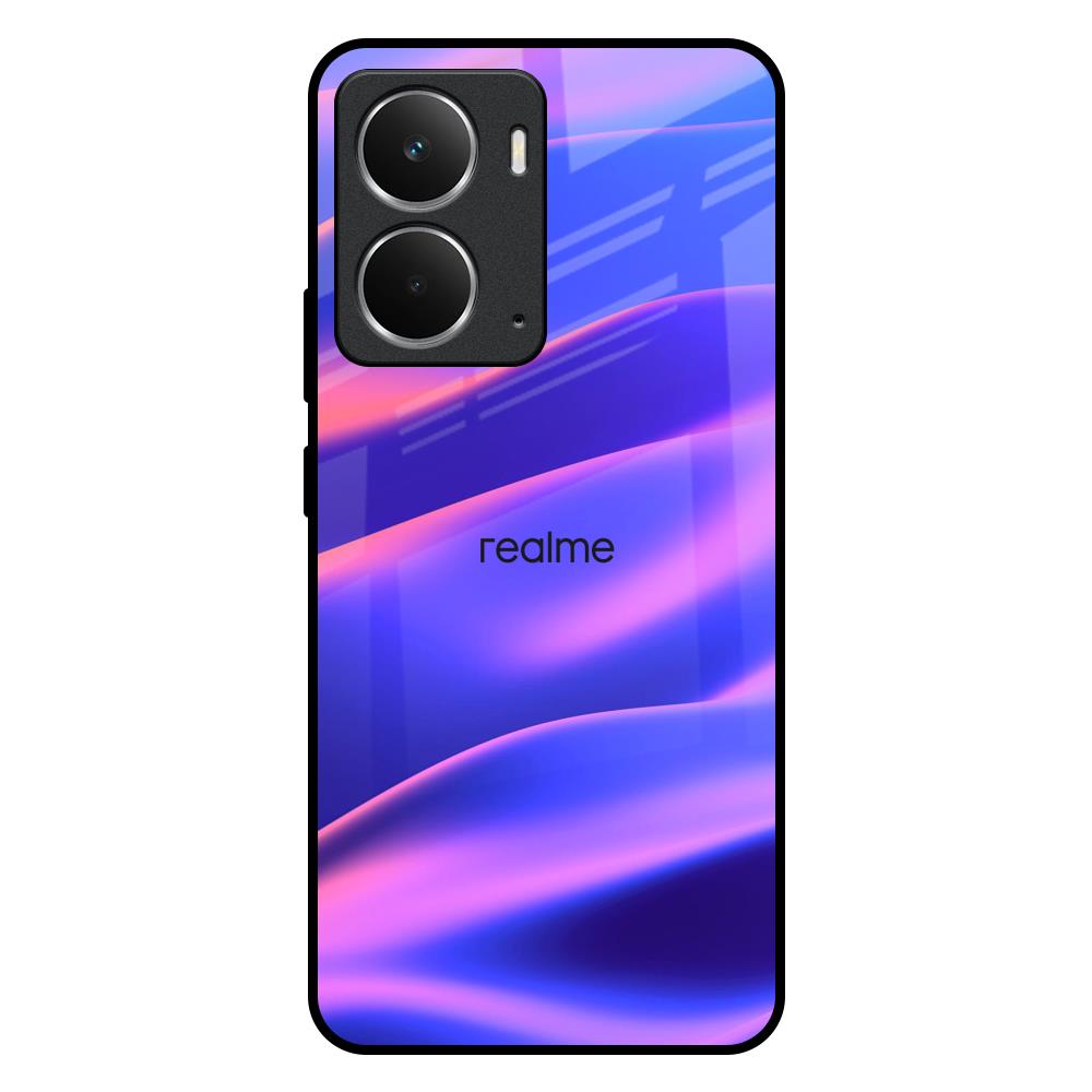 Colorful Dunes Realme P3 5G Glass Back Cover Online