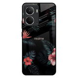 Tropical Art Flower Realme P3 5G Glass Back Cover Online