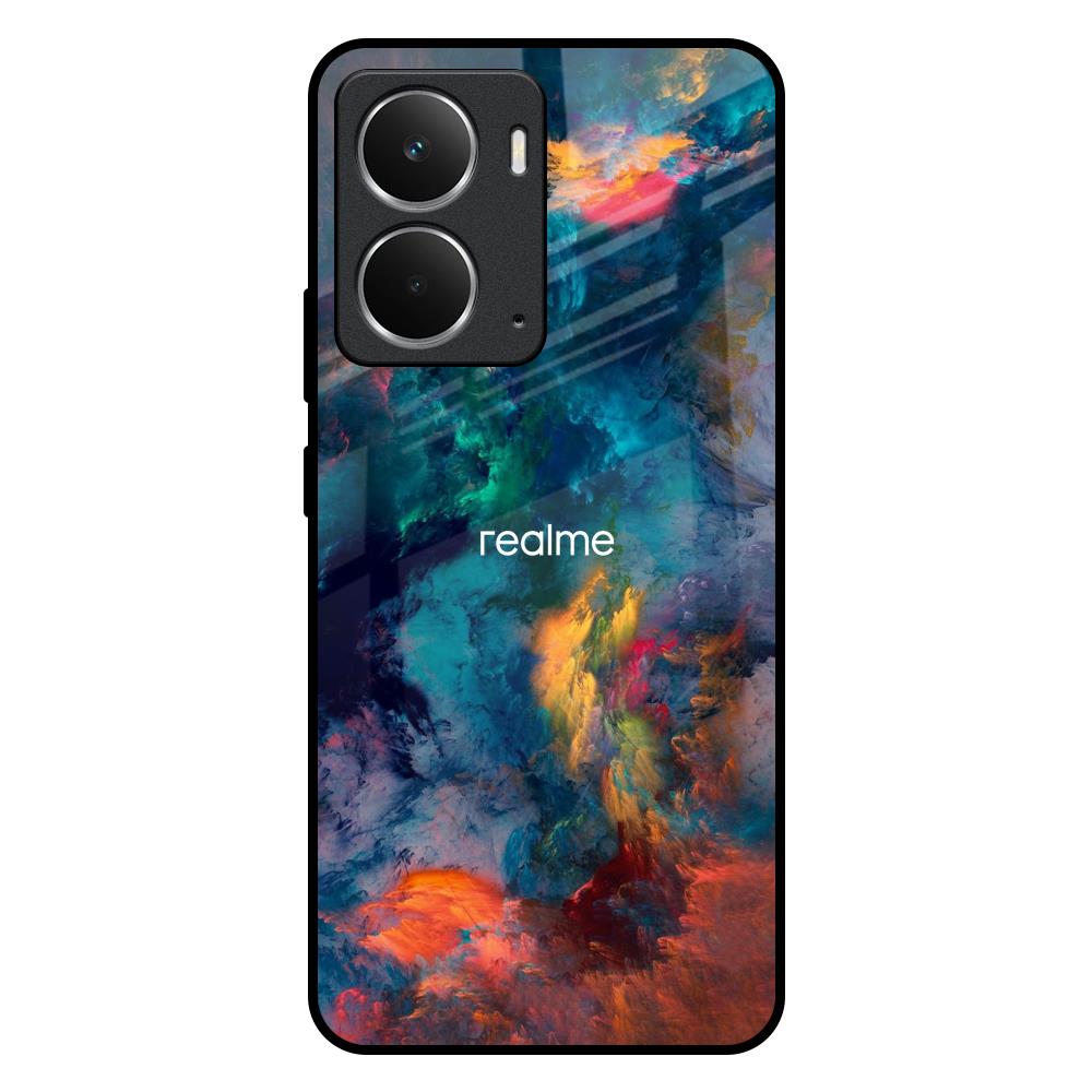 Colored Storm Realme P3 5G Glass Back Cover Online