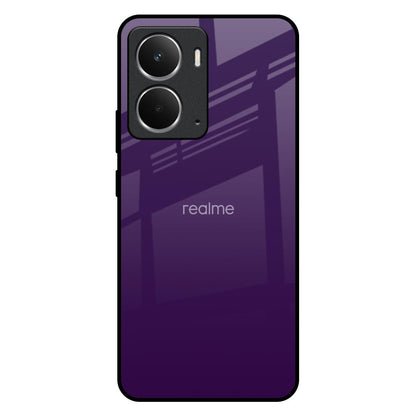 Dark Purple Realme P3 5G Glass Back Cover Online