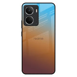 Rich Brown Realme P3 5G Glass Back Cover Online