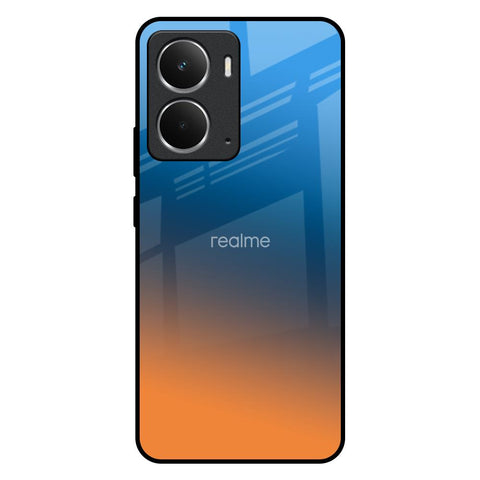 Sunset Of Ocean Realme P3 5G Glass Back Cover Online