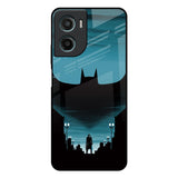 Cyan Bat Motorola G05 Glass Back Cover Online