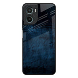 Dark Blue Grunge Motorola G05 Glass Back Cover Online