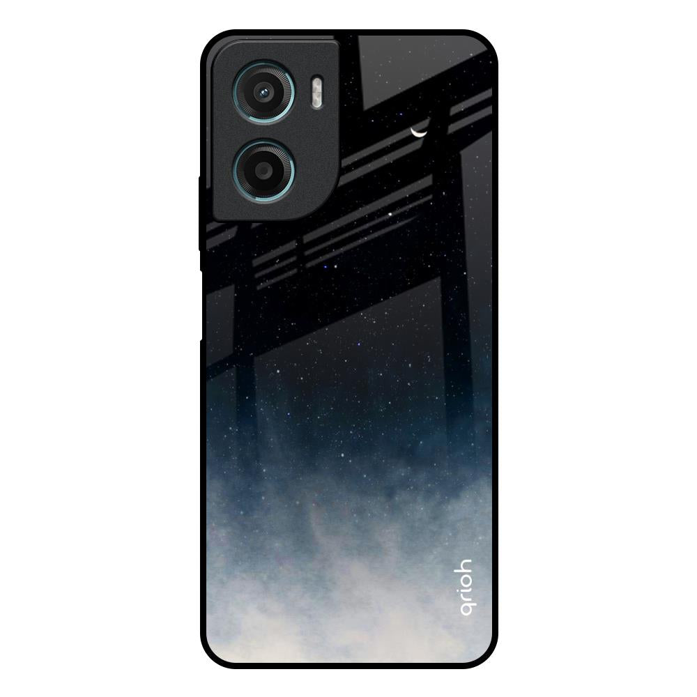 Black Aura Motorola G05 Glass Back Cover Online