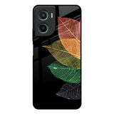 Colorful Leaves Motorola G05 Glass Back Cover Online