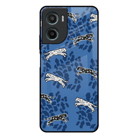 Blue Cheetah Motorola G05 Glass Back Cover Online