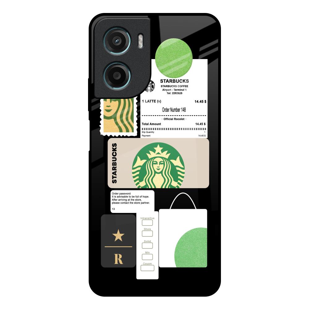 Coffee Latte Motorola G05 Glass Back Cover Online