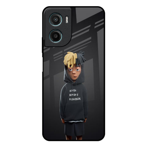 Dishonor Motorola G05 Glass Back Cover Online