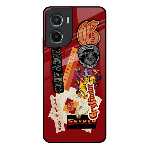 Gryffindor Motorola G05 Glass Back Cover Online