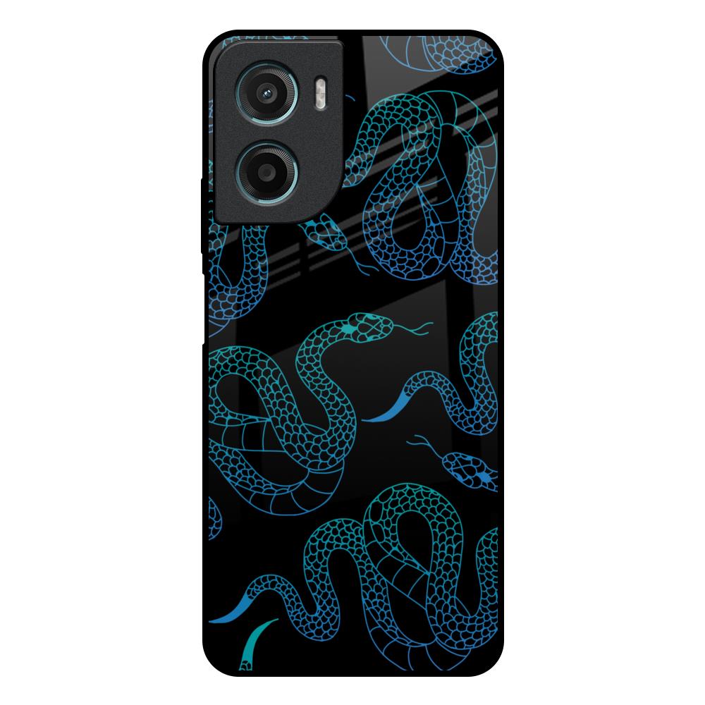 Serpentine Motorola G05 Glass Back Cover Online