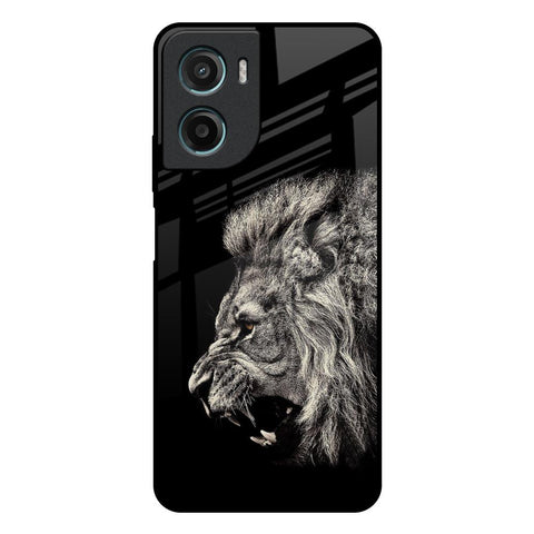 Brave Lion Motorola G05 Glass Back Cover Online