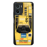 Yellow Racing Car Motorola G05 Glass Back Cover Online