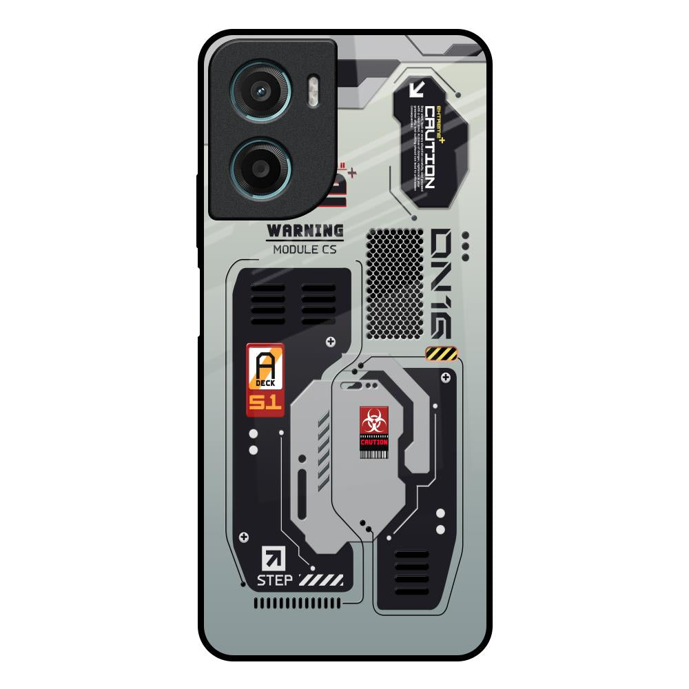 Techno Vibes Motorola G05 Glass Back Cover Online