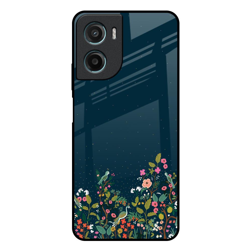 Small Garden Motorola G05 Glass Back Cover Online