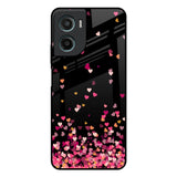 Heart Rain Fall Motorola G05 Glass Back Cover Online