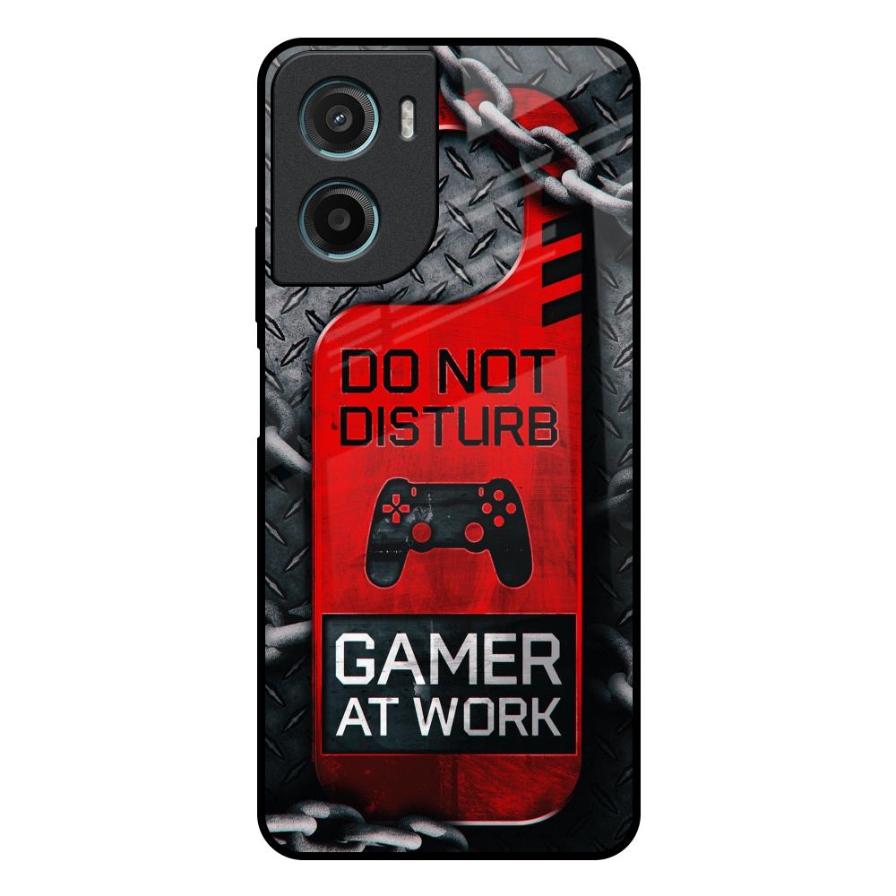 Do No Disturb Motorola G05 Glass Back Cover Online