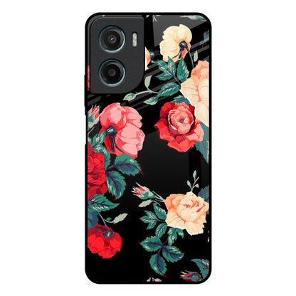 Floral Bunch Motorola G05 Glass Back Cover Online