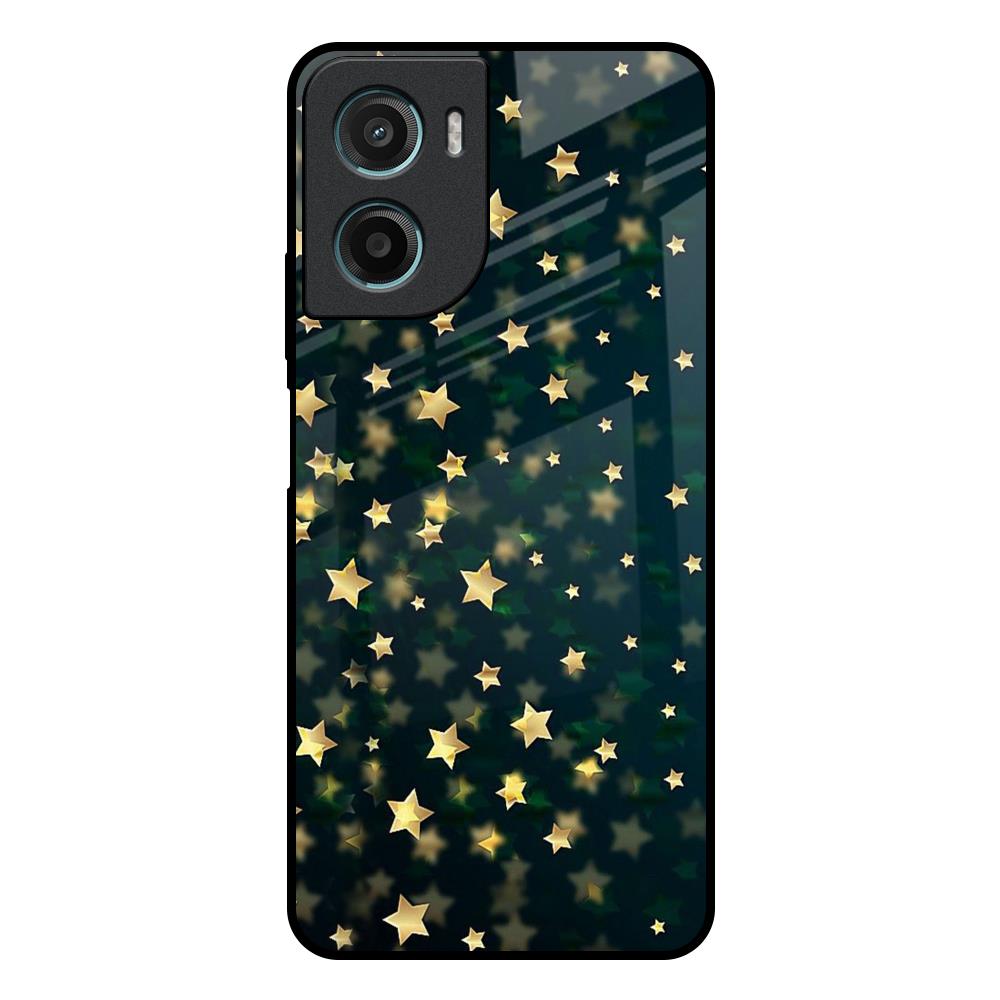 Dazzling Stars Motorola G05 Glass Back Cover Online