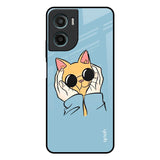 Adorable Cute Kitty Motorola G05 Glass Back Cover Online