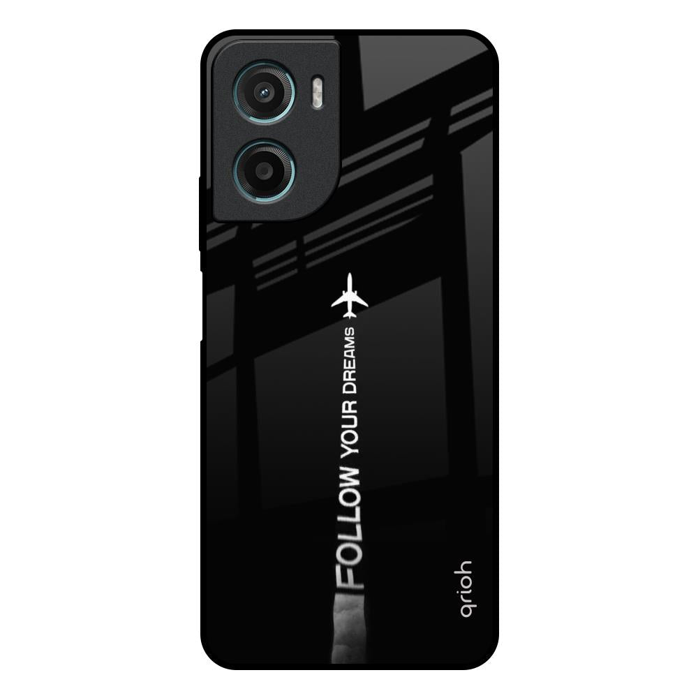 Follow Your Dreams Motorola G05 Glass Back Cover Online