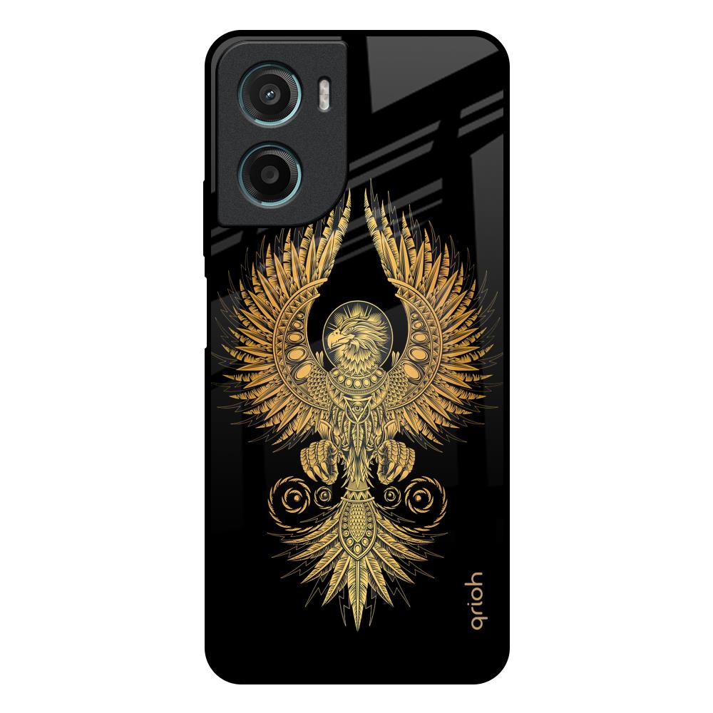 Mythical Phoenix Art Motorola G05 Glass Back Cover Online