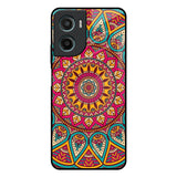 Elegant Mandala Motorola G05 Glass Back Cover Online